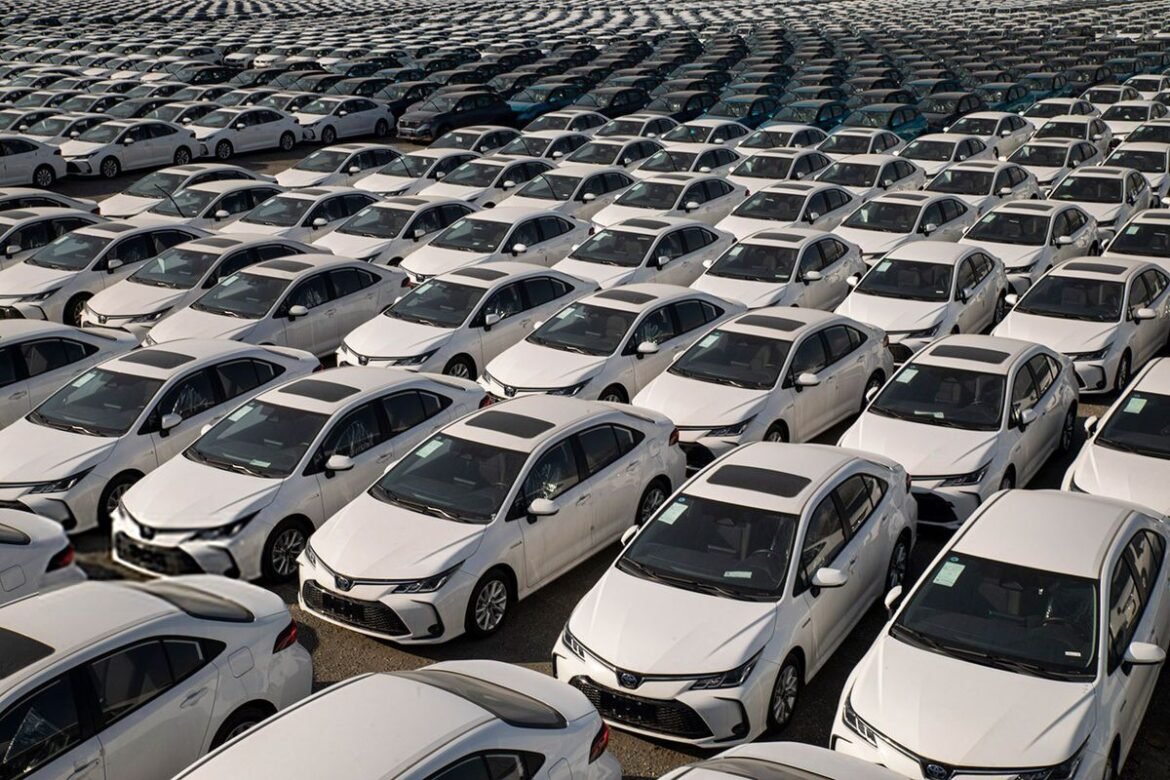 پارکینگ واردات خودرو