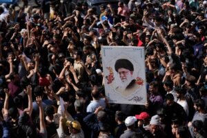 عزاداران خامنه ای