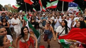 شادی مردم از مرگ خامنه ای